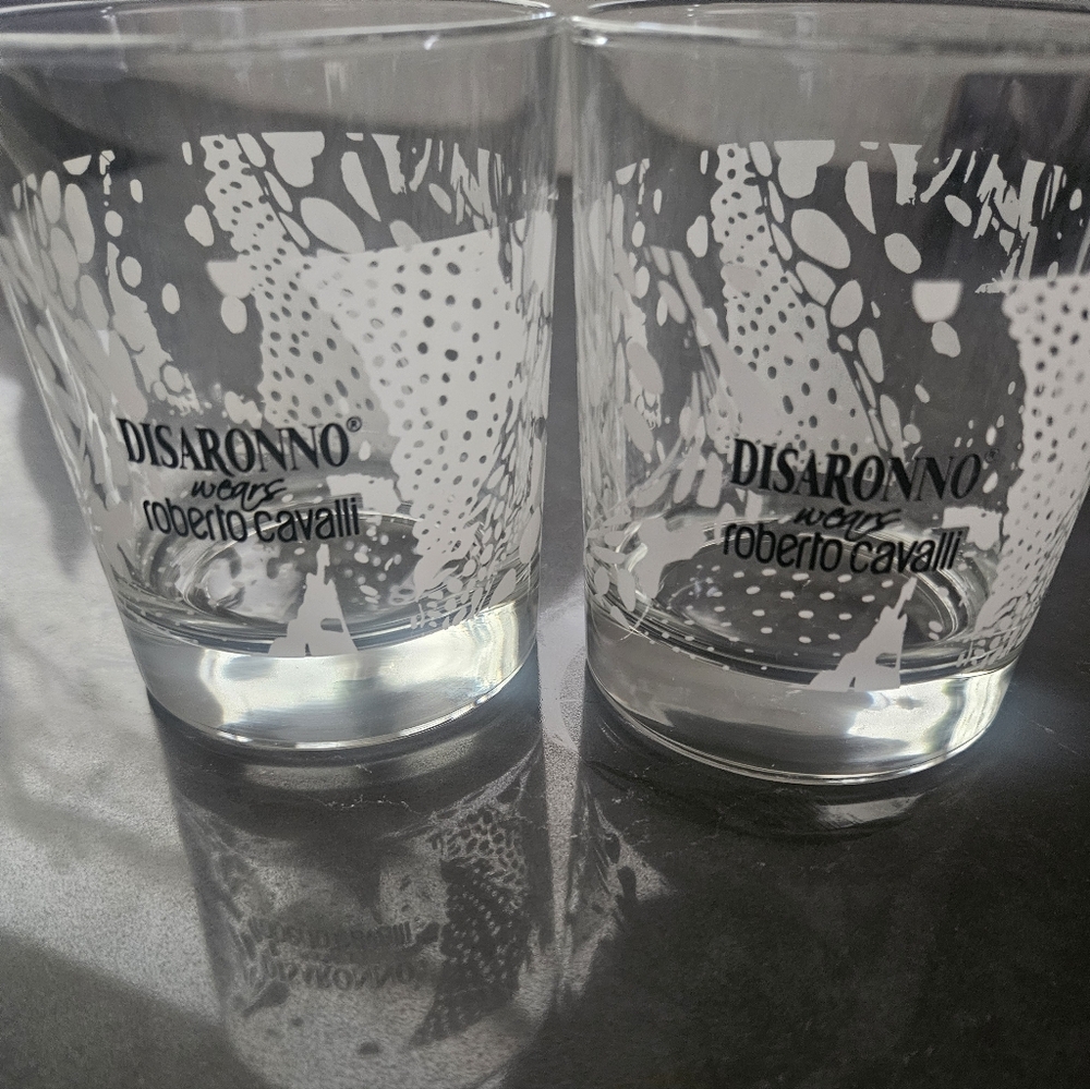 Roberto Cavalli Patterned Glass Set